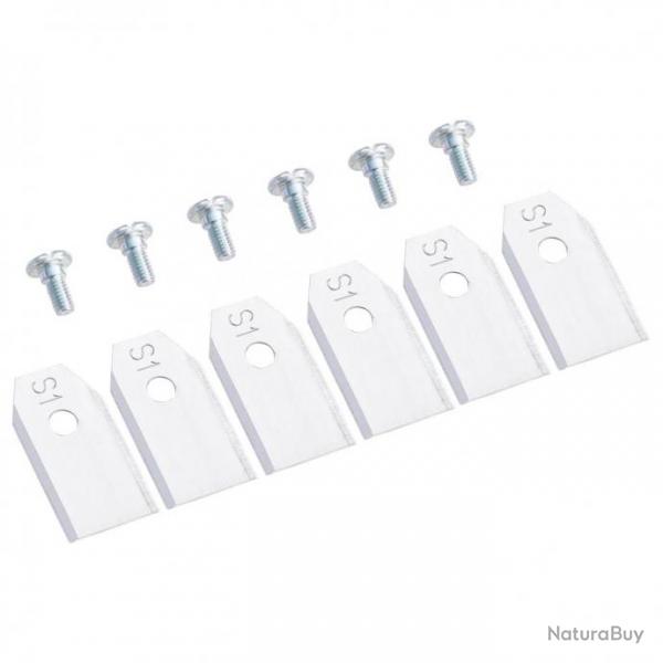 Lames de rechange de tondeuse  gazon robotique 6 pcs 146235