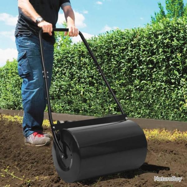 Rouleau  gazon Noir 63 cm 50 L 147845