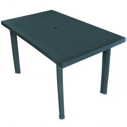 Table de jardin Vert 126 x 76 x 72 cm Plastique 43598