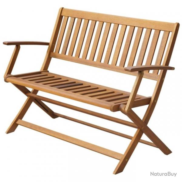 Banc de jardin 120 cm Bois d'acacia solide 44132