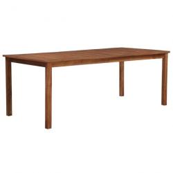 Table de jardin 200x100x74 cm Bois d'acacia massif 44106