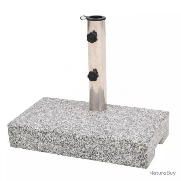 Socle de parasol Granite rectangulaire 25 kg 43725