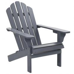 Chaise de jardin Bois Gris 45702