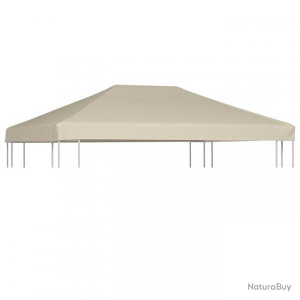 Couverture de dessus de belvdre 310 g / m 4x3 m Beige 44784