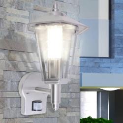 Lampe murale extérieure avec capteur Acier inoxydable 42223