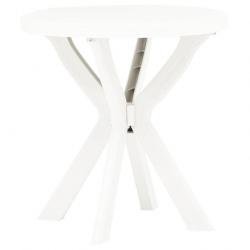 Table de bistro Blanc Ø70 cm Plastique 48796