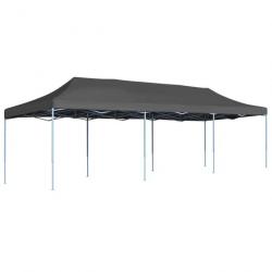 Tente de réception pliable 3 x 9 m Anthracite 44980