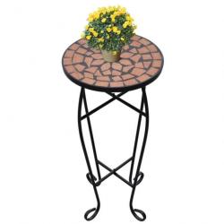 Table d'appoint Mosaïque Terre cuite 41127