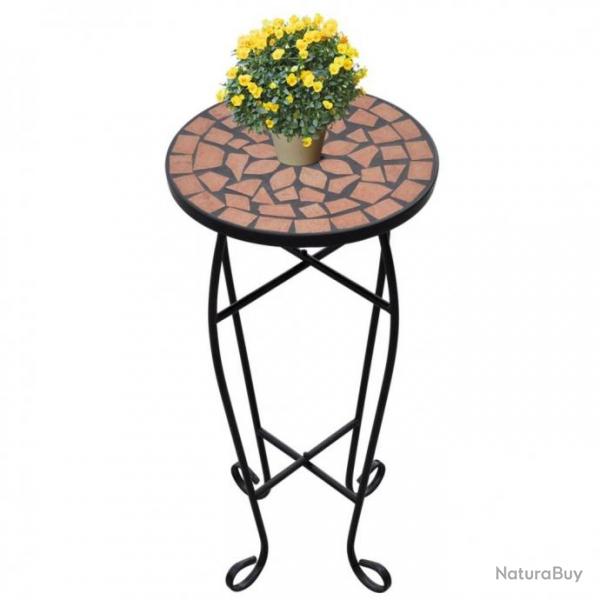 Table d'appoint Mosaque Terre cuite 41127