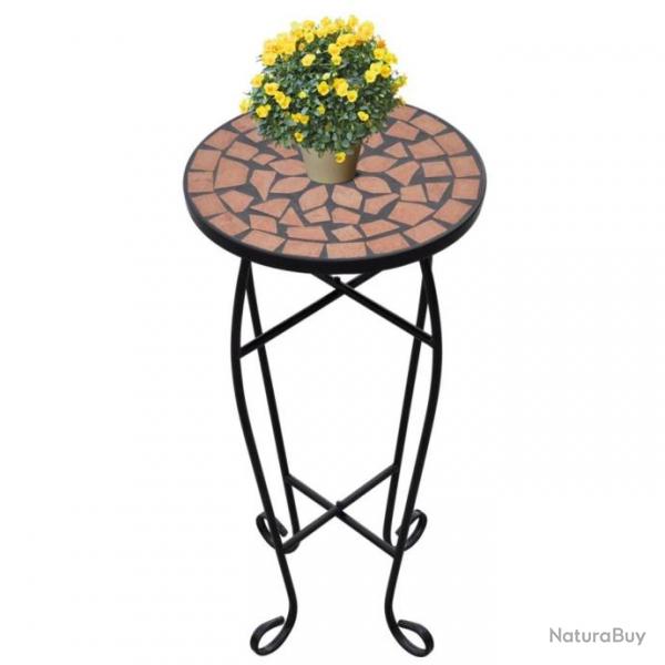 Table d'appoint Mosaque Terre cuite 41127