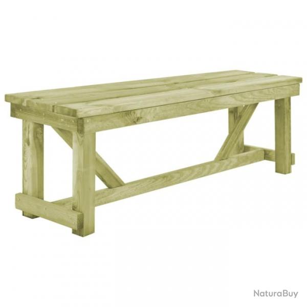 Banc de jardin 140 cm Bois de pin imprgn 44899