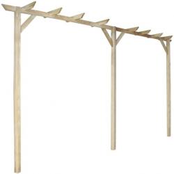 Pergola de jardin 400 x 40 x 205 cm Bois 41664