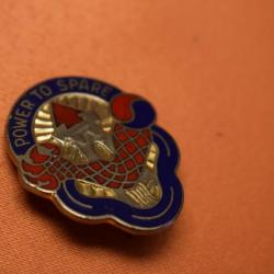 INSIGNE RÉGIMENTAIRE  AMÉRICAIN,  CREST US POST WW2 (12)