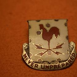 INSIGNE RÉGIMENTAIRE  AMÉRICAIN,  CREST US POST WW2 (13)