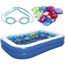 Piscine gonflable Aventure sous-marine 54177 91250