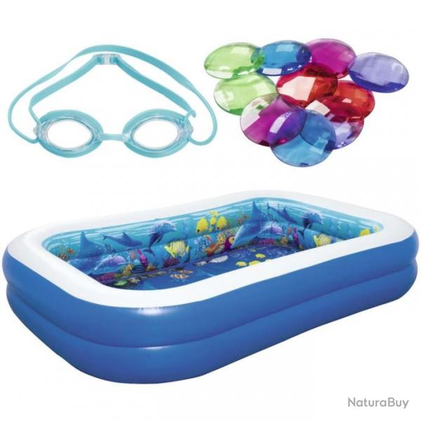 Piscine gonflable Aventure sous-marine 54177 91250