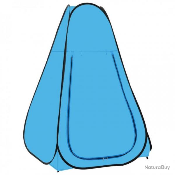 Tente de douche escamotable Bleu 93067
