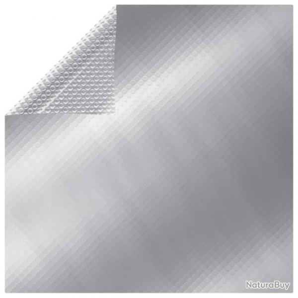 Couverture de piscine Argent 300x200 cm PE 93093