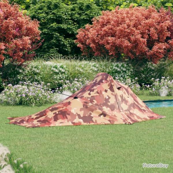 Tente de camping 317x240x100 cm Camouflage 93076