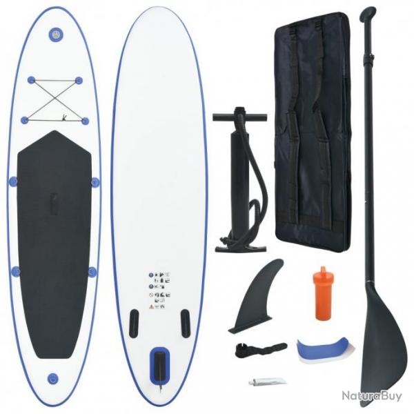 Stand Up Paddle Planche  rame Bleu et blanc 92204