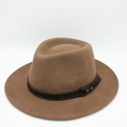 Chapeau de laine waterproof crushable, castor, hiver, chasse, randonner (A 05)