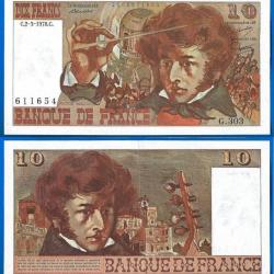 France 10 Francs 1978 Hector Berlioz Billet Franc Frs Frc Frcs