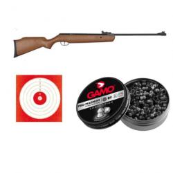 Carabine 19.9 Joules Crosman Copperhead Bois 4.5mm + 250 Plombs + 10 Cibles