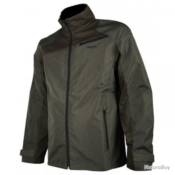 Veste de chasse impermable Maquisard kaki Treeland