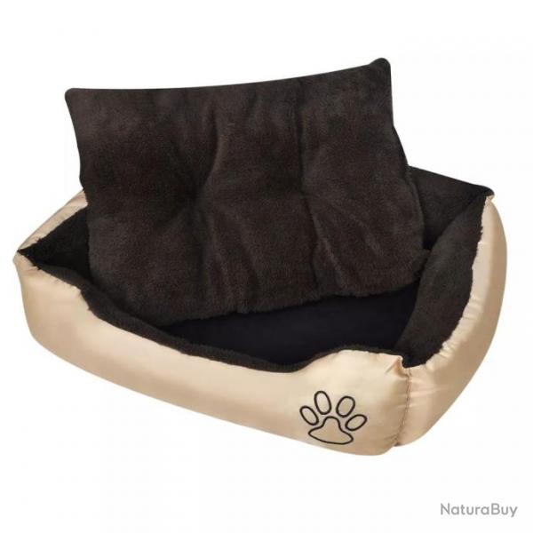 Lit pour chiens Beige et marron XXL 131364