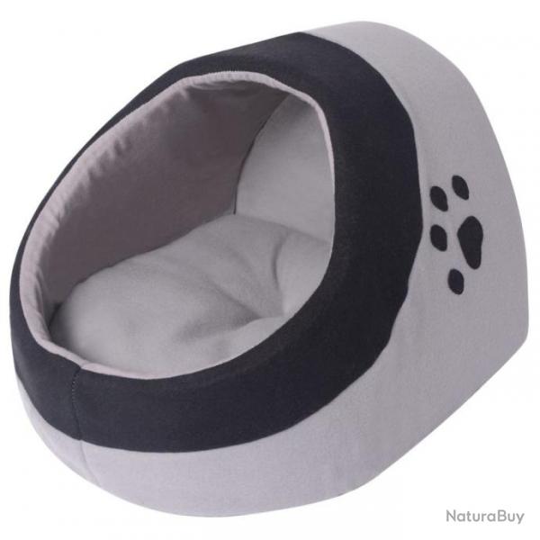 Lit pour chats Gris et noir M 131368