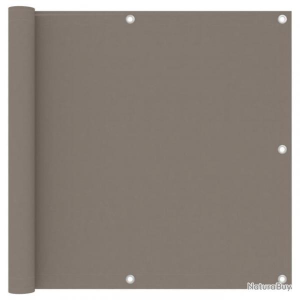 cran de balcon Taupe 90x300 cm Tissu Oxford