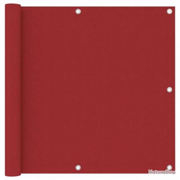 cran de balcon Rouge 90x300 cm Tissu Oxford 135036