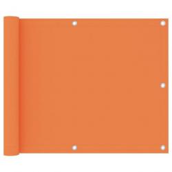 Écran de balcon Orange 75x300 cm Tissu Oxford 135044