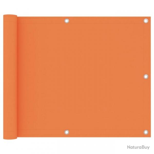 cran de balcon Orange 75x300 cm Tissu Oxford 135044