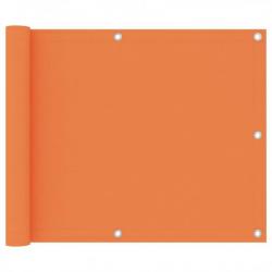 Écran de balcon Orange 75x400 cm Tissu Oxford 135045