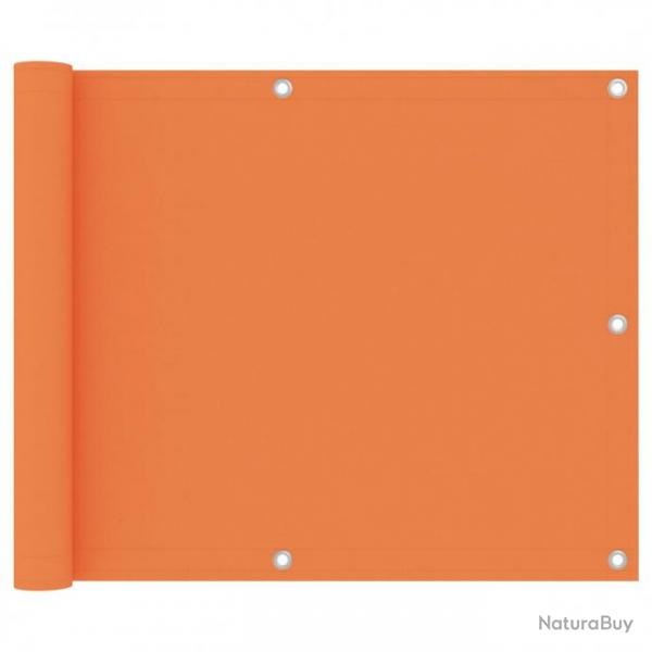 cran de balcon Orange 75x400 cm Tissu Oxford 135045
