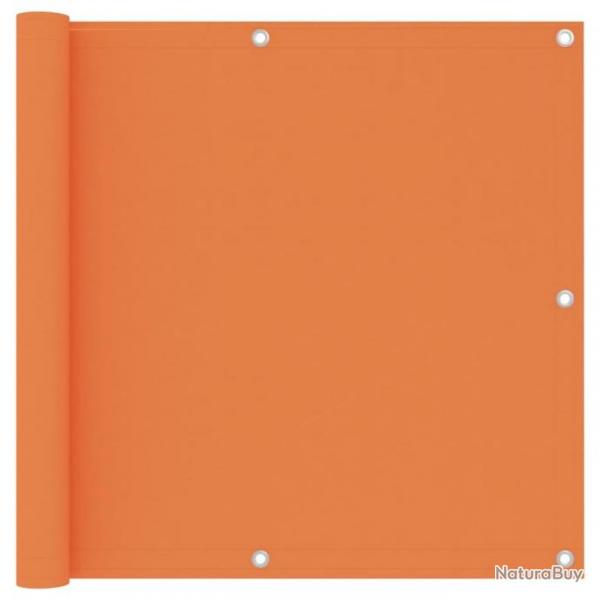 cran de balcon Orange 90x500 cm Tissu Oxford 135050