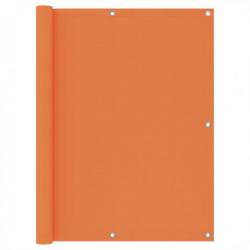 Écran de balcon Orange 120x300 cm Tissu Oxford 135052