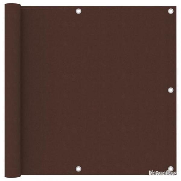 cran de balcon Marron 90x500 cm Tissu Oxford 135074