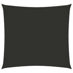 Voile de parasol Tissu Oxford carré 4,5x4,5 m Anthracite