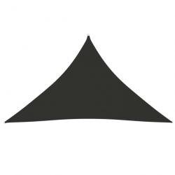 Voile de parasol Tissu Oxford triangulaire 3x3x4,24m Anthracite 135117