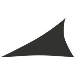 Voile de parasol Tissu Oxford triangulaire 3x4x5 m Anthracite 135118