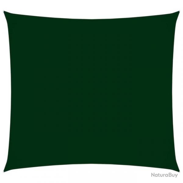 Voile de parasol Tissu Oxford carr 3,6x3,6 m Vert fonc 135468