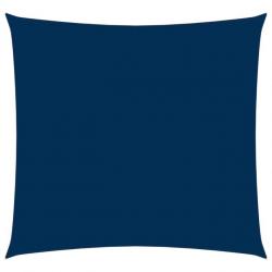 Voile de parasol Tissu Oxford carré 3,6x3,6 m Bleu 135523