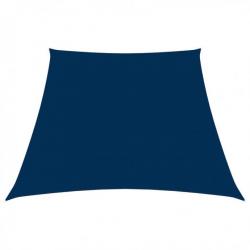 Voile de parasol Tissu Oxford trapèze 4/5x3 m Bleu 135573