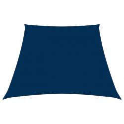 Voile de parasol Tissu Oxford trapèze 4/5x3 m Bleu 135573
