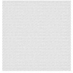 Panneau de grillage de jardin Acier inox 50x50 cm 20x10x2 mm 142280