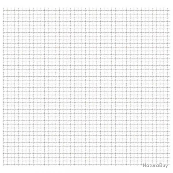 Clture de jardin sertie Acier inoxydable 100x85 cm 21x21x2,5mm 142289