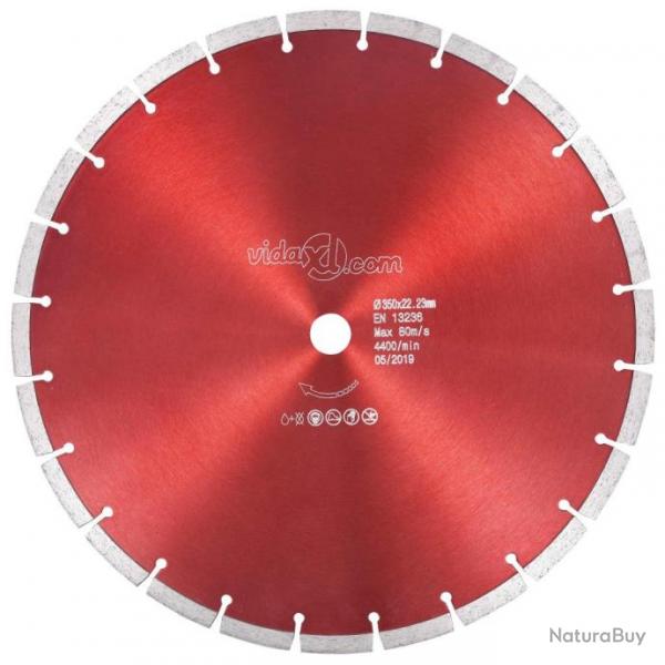 Disque de coupe diamant Acier 350 mm