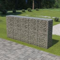 Mur en gabion avec couvercles Acier galvanisé 300 x 50 x 150 cm 143593